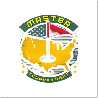 Masters Golf Tournament Posters and Art